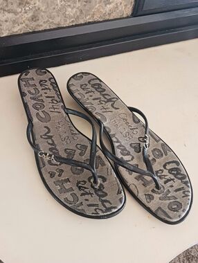 Coach Poppy Wedge Sandal